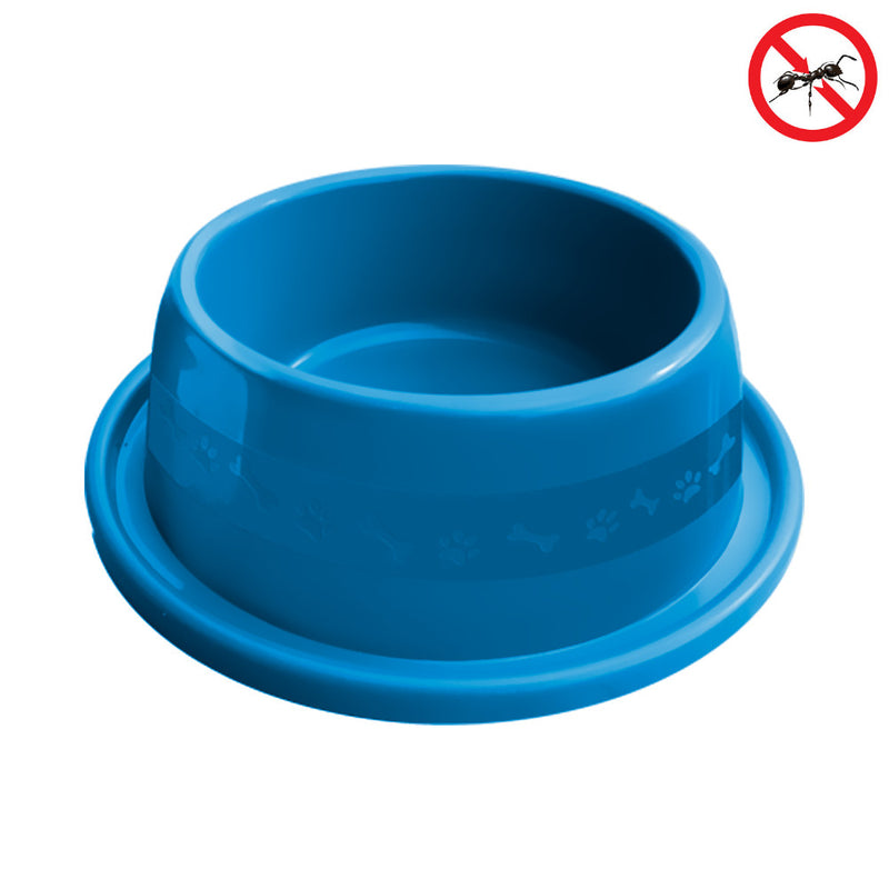 WE DROP - Comedouro Para Gatos e Cachorros 350ml Anti Formiga - Azul