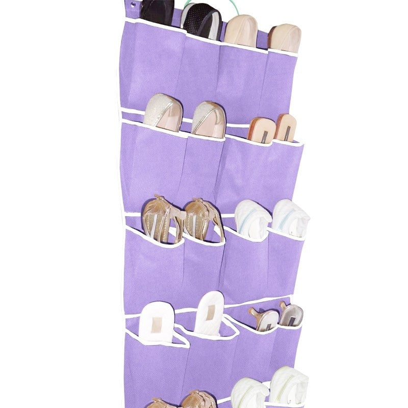 Sapateira de porta para 10 pares - Lilas